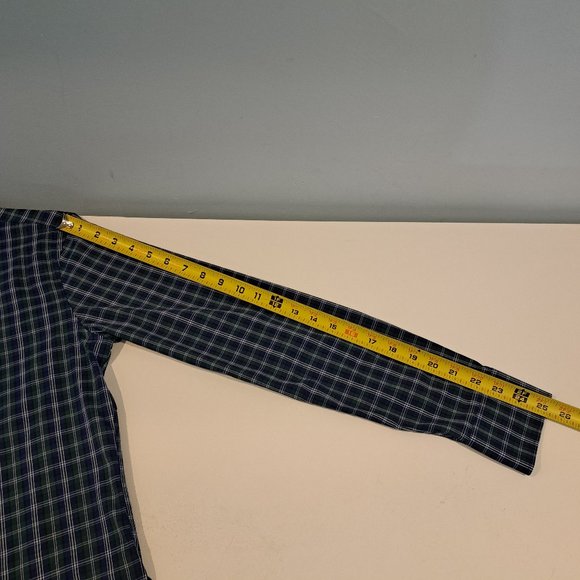 Bonobos Men's Small Tailored Fit Long Sleeve Button Down Plaid Shirt - Picture 12 of 13